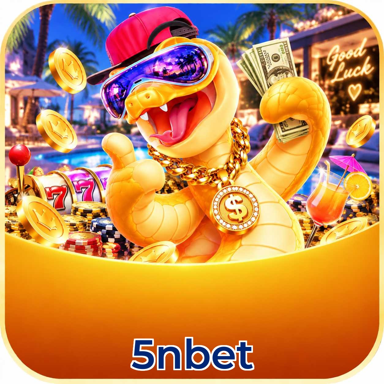 Contedo de jogos no canal Telegram 5nbet